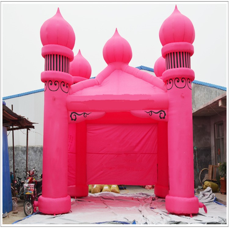 宣化粉色帐篷